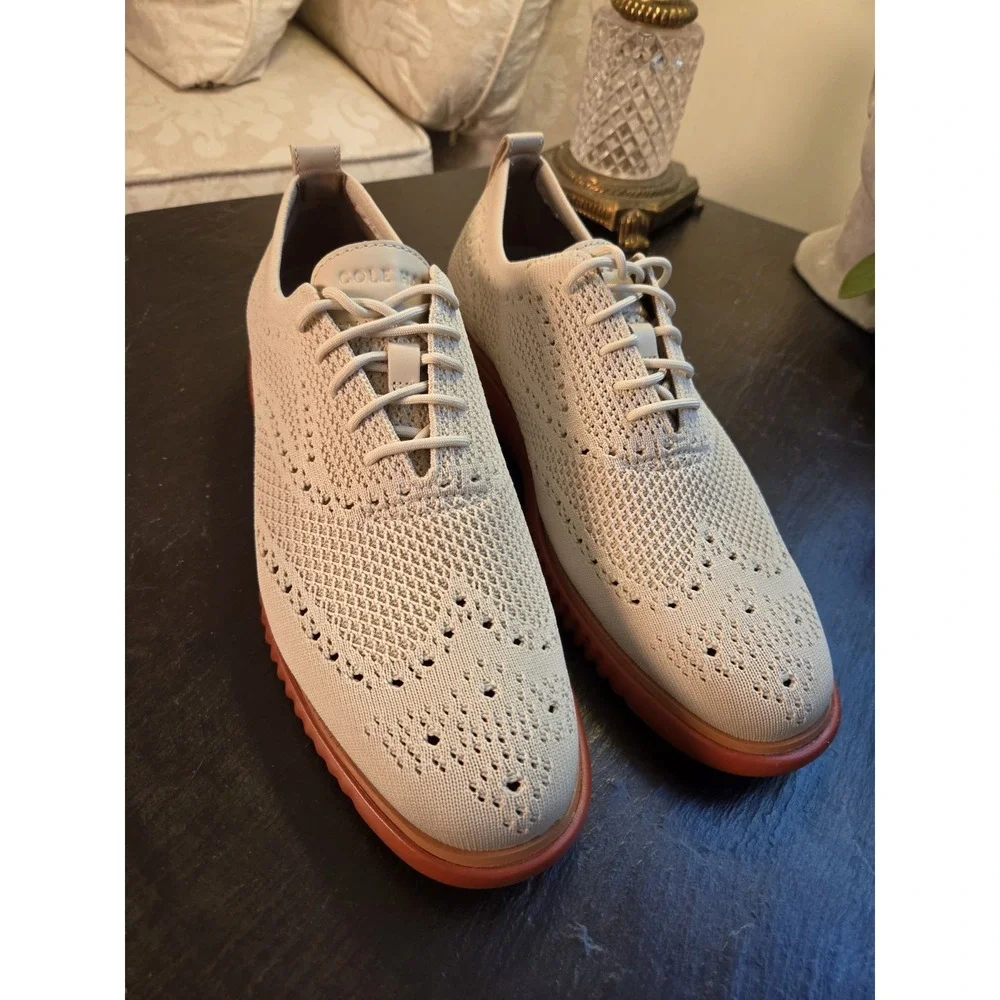 Cole Haan Men's 2.ZeroGrand Stitchlite Knit Oxford Ancient Scroll Sz 9 NEW! $209
